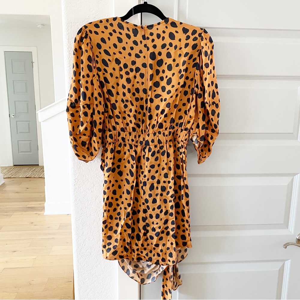 New Rhode Pia Cheetah Dot Dress - Picture 4 of 7